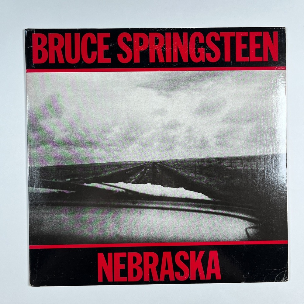 Bruce Springsteen Nebraska Columbia QC 38358 Vinyl LP 1982 Military Exchange